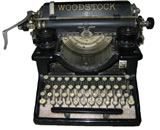 Woodstock Typewriter, Similar to Hiss'
