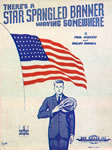 Sheet Music: There's A Star Spangled Banner Waving Somewhere (1942)