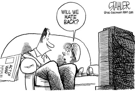 9/11 Pop Culture Reaction: Political Cartoons
