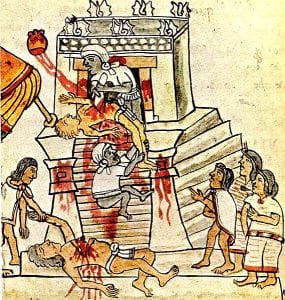 human sacrifices aztecs