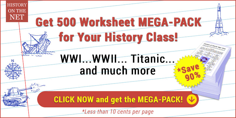 History Worksheet Mega-Pack!